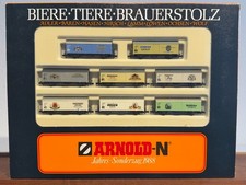 modelleisenbahn spur n   14   Bierwagen Arnold Sonderzug 1988 und 1989
