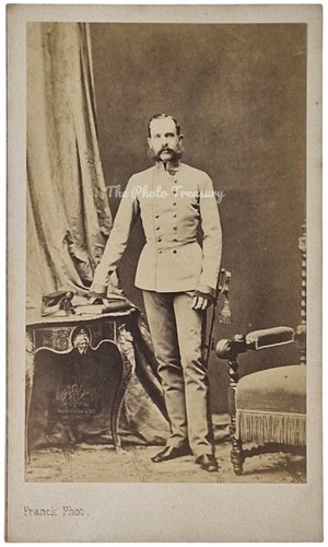 Cdv kaiser franz joseph - franz,