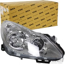 TYC HAUPTSCHEINWERFER VORNE RECHTS CHROM für OPEL CORSA D bis BAUJAHR 1/2011