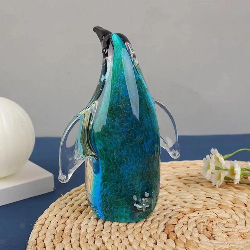 Kunstglas pinguin mit - kunstglas-pinguin,