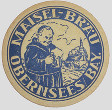 alter Bierdeckel, Brauerei