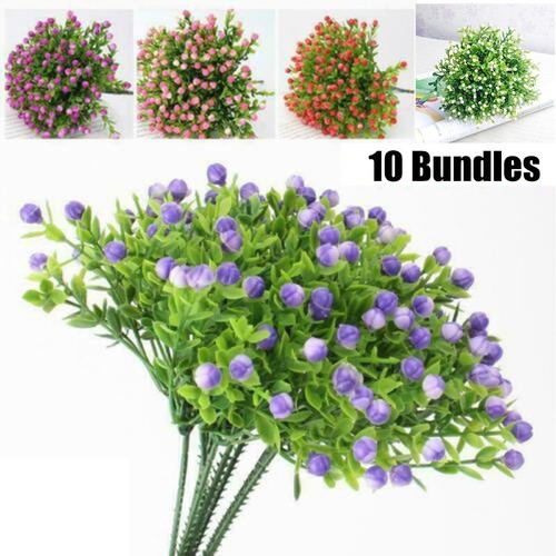 Kunstblumen beständig 10er - uv,