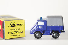 DICKIE SCHUCO Piccolo 1:90  05271 Unimog 401 in blau,  OVP  (84165)