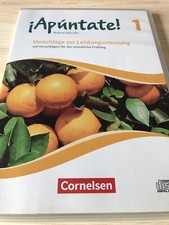 Apuntate 1 Vorschläge zur Leistungsmessung Klassenarbeiten Lösungen