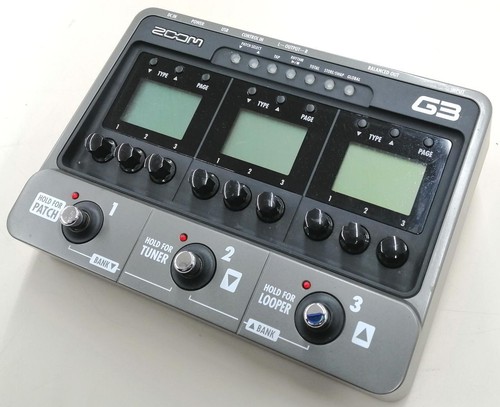 Zoom multieffektprozessor - zoom, g3