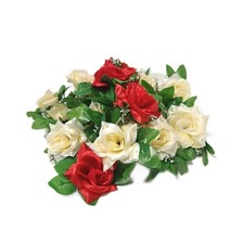 DOPPEL Herz Auto Braut Schmuck Rose Deko Autoschmuck Hochzeit festlich