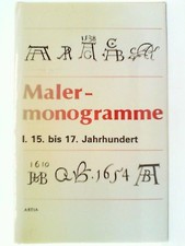 Malermonogramme von 15. bis