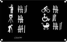 Blechschild 20x30 cm