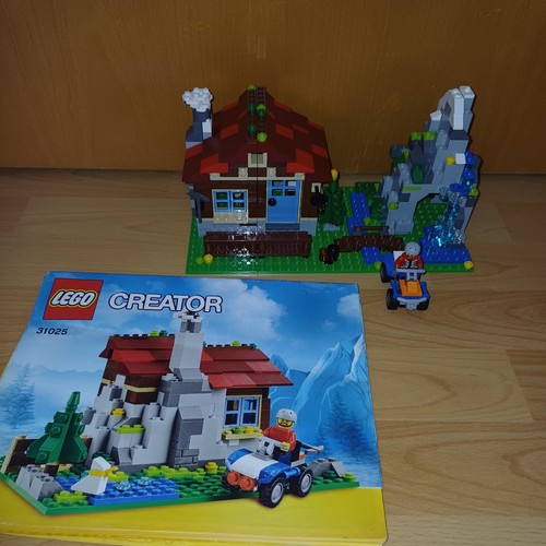 31025 lego creator - creator, berghütte