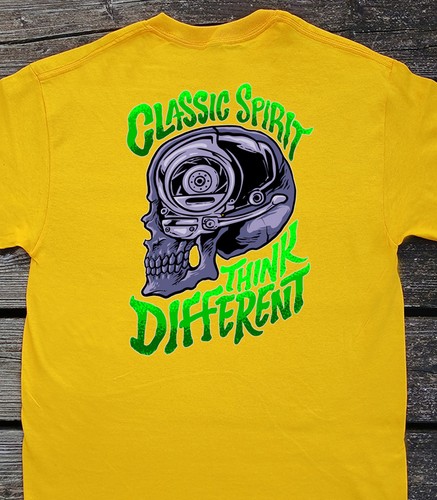 Shirt mit scooter - t-shirt, für