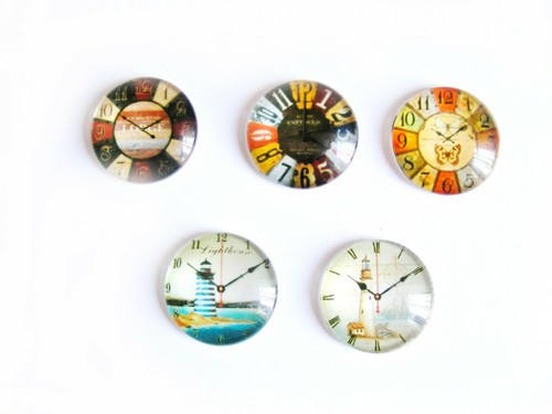 Puppenhaus wanduhr - puppenhaus,