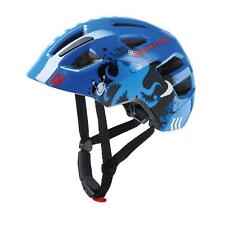 Cratoni Kinder Fahrrad Helm Maxster Pirat blau glanz Gr. S/M (51-56cm) Schutz