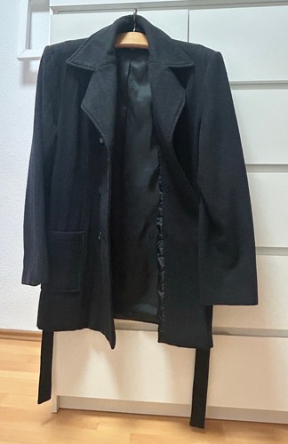 Damen woll mantel - 60%, wolle