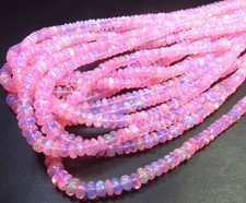 Pink opal feuer - feuer, glatt