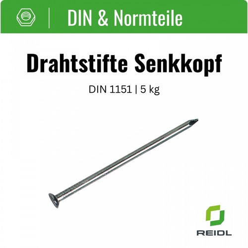 Drahtstifte senkkopf nägel - senkkopf,
