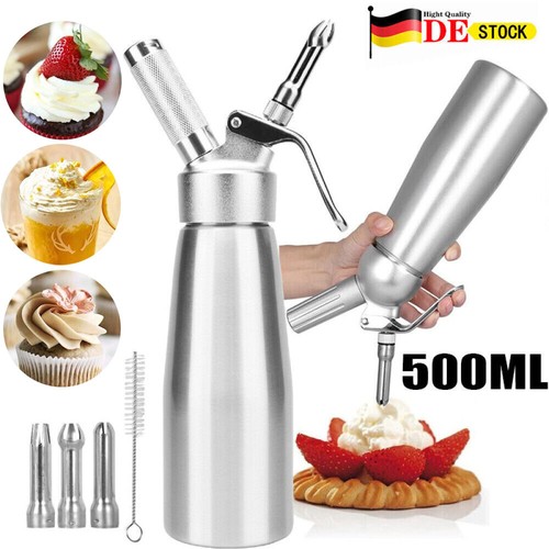 Sahnespender 500ml aluminium - 500ml,