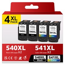 PATRONEN für Canon PIXMA TS5150 MX395 MX475 MG3650 MG3550 PG-540 XL CL-541 XL