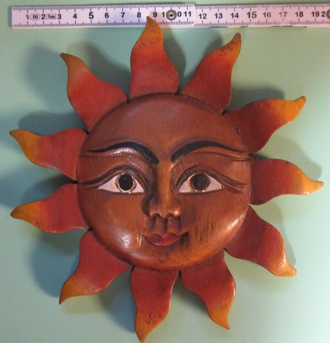Vintage sonne mit gesicht - vintage,