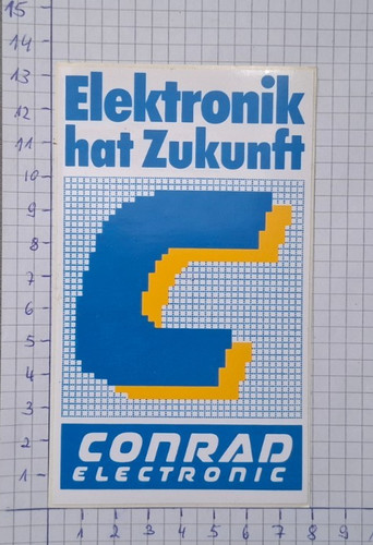 Aufkleber sticker conrad - sticker, "conrad