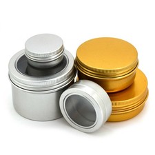 6 Aluminium-Dose rund mit