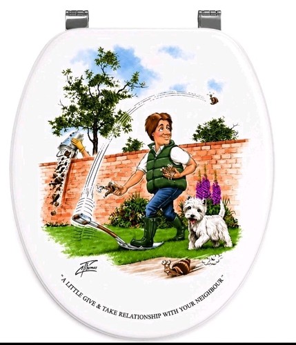 Soft close sitz lustig - wc-sitz,