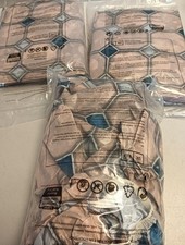 3er Pack Tischdecke Outdoor, Elastisch Rechteckig Gartentischdecke, Abwaschbar