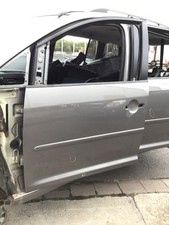 VW Touran 1T2 Tür links vorne mit Türscheibe LD7S Grau 2006-2010