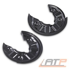 2x DECKBLECH BREMSSCHEIBE