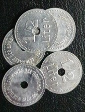 5 Stück Fürth Leihmarke der