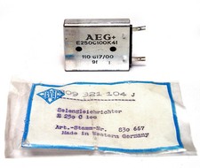 Selen-Gleichrichter AEG Typ E250 C100, 250 V / 100 mA, Vintage Rectifier, NOS