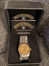 West End Watch Co Sowar Automatic - Swiss Made -38mm Vintage Herren Uhr DayDate