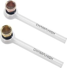 TABAKPFEIFE aus Glas 12cm Glaspfeife Rauchpfeife mini Pfeife Tabak Pipe 2Var 27