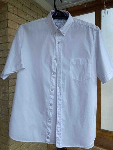 Men paul shark shirt white - shark,