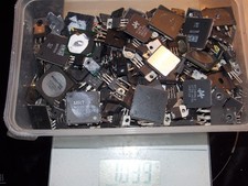 1 Kg. PC Gold Schrott verschiedne IC Chips Gold-Recycling