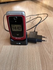 Doro Primo 418 rot Seniorenhandy Großtastenhandy ICE Fallsensor ohne Vertrag