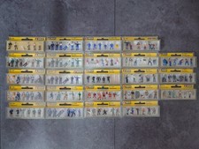 Noch Figuren H0 Polizisten, Bahnpersonal,Fotografen,KFZ Mechaniker,Bauarb in OVP