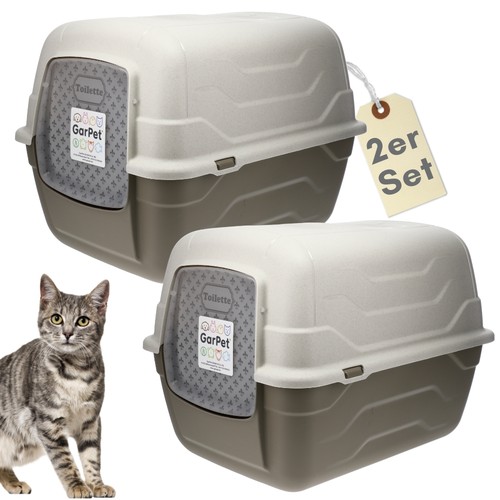 2er set katzenklo - katzenklo, deckel