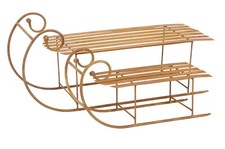 Deko Schlitten aus Metall 2er