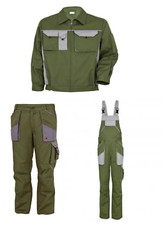 Bullstar Arbeitshose Arbeitskleidung Arbeitsjacke Bundhose Latzhose oliv Neu