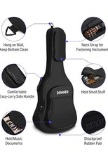 Donner Gitarrentasche Gitarrenkoffer Gitarren Case für 40/41Zoll Gitarre 