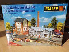 FALLER Set " Kleingewerbe "  Zahnradfabrik Schraubenfabrik Lager Bausatz NEU