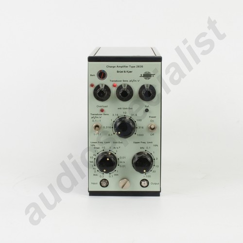 Bruel kjaer 2635 - kjaer, charge