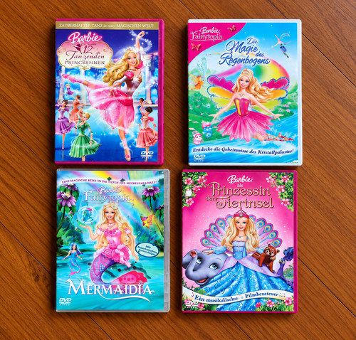 Barbie dvd sammlung - 4x,