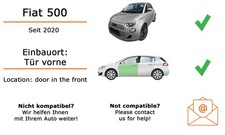 Lautsprecher Boxen vorne Harman/Kardon FIT6C für Fiat 500 seit 2020 400Watt