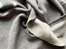 David - Fussenegger - Decke ca. 1800x1400 grau Hirsch