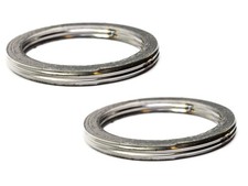 Auspuff Krümmer Dichtung Set 2 Stück für Kawasaki KH 250 KMX 125 S1 S2 350 250