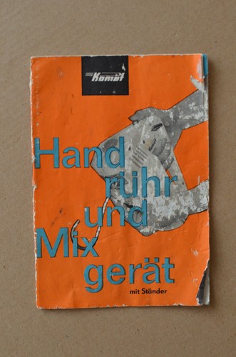 Komet handrühr und mixgerät - handrühr-,