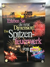 Weco feuerwerk poster plakat - feuerwerk,