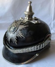 seltene Original Pickelhaube