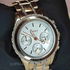 DKNY IPG CHRONO BROOKLYN NY8707 GOLD CHRONOGRAPH DAMEN DONNA KARAN